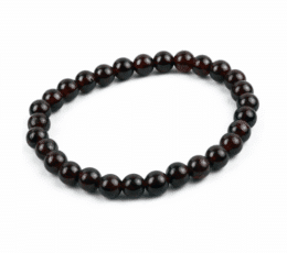 Pulsera bola granate 6mm