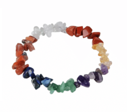 Pulsera chip multicolor chakras