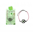Pulsera trebol de la suerte