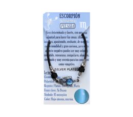 Pulsera horóscopo escorpio ojo de gato