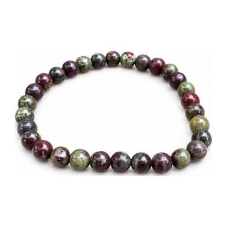Pulsera jaspe dragón 6 mm