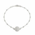 Pulsera llave de san Benito- plata de ley