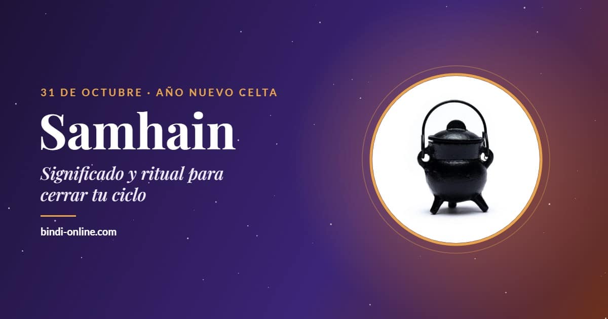 Samhain: significado y ritual para cerrar tu ciclo el 31 de octubre