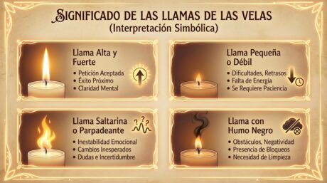 Significado de las llamas de las velas