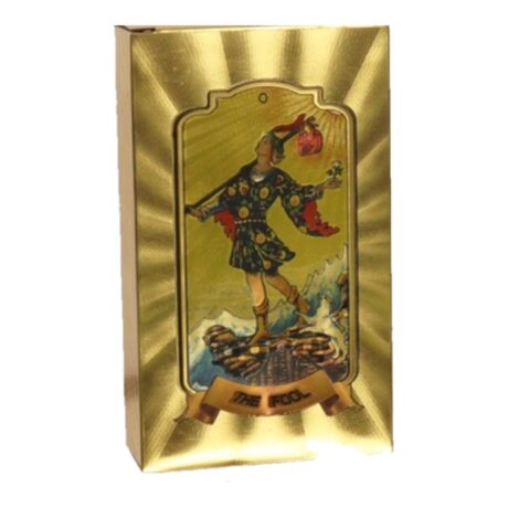 Tarot Rider dorado con significados en español para principiantes, caja de 78 cartas