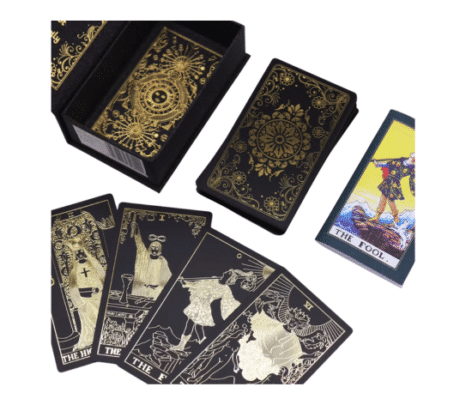 tarot-rider-dorado-y-negro