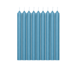velas azul oscuro