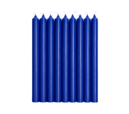 velas azul