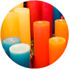 VELAS COLORES