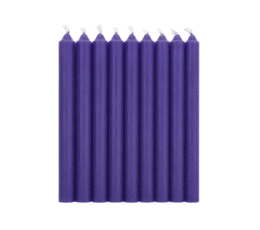 velas moradas