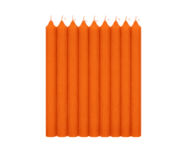 velas naranjas