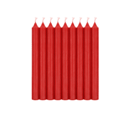 velas rojas