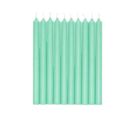 velas verde claro